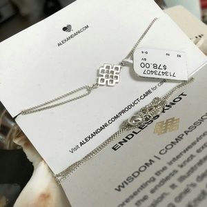 Alex and Ani "Endless Knot" Necklace